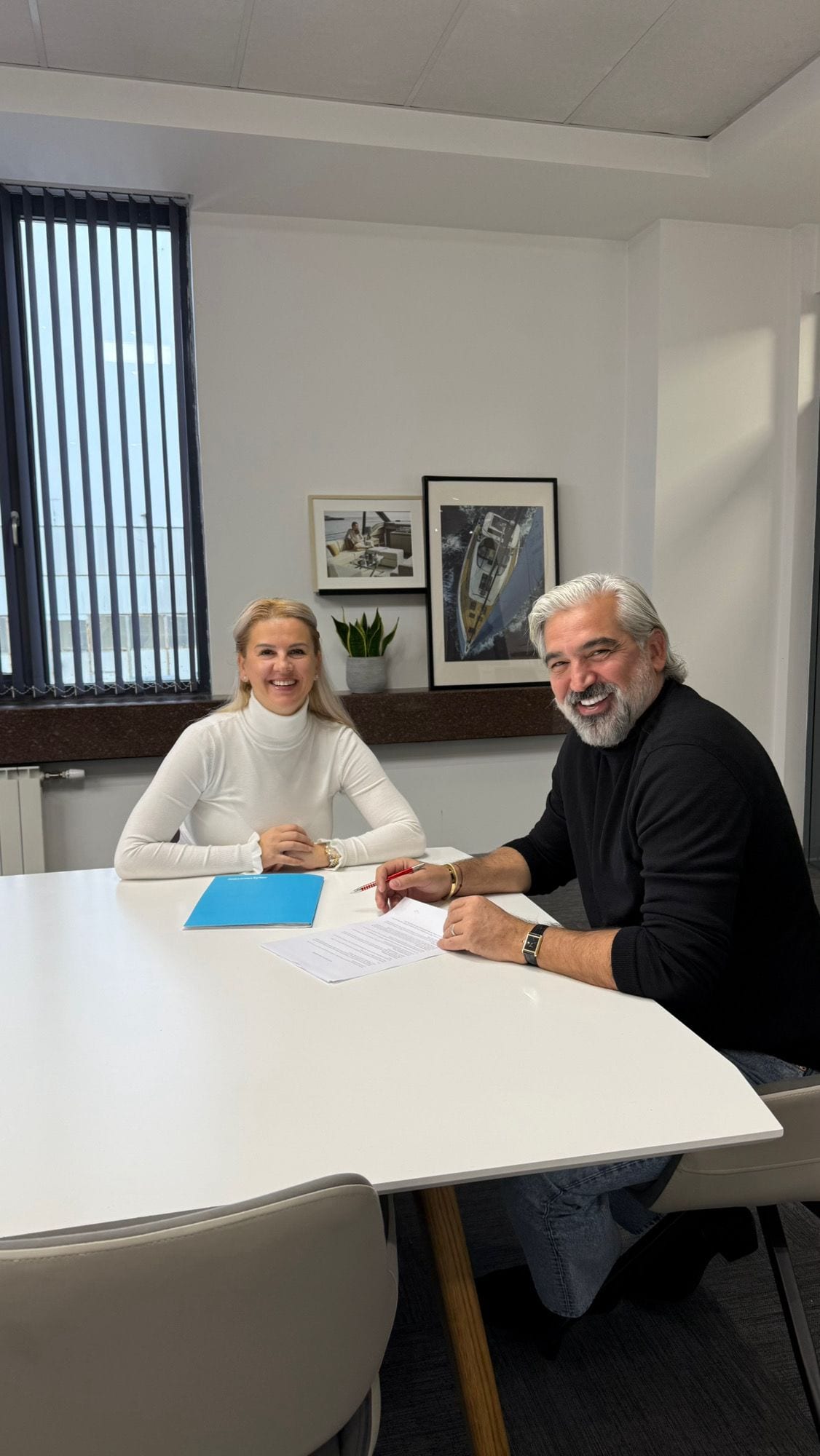 Svetlin Todorov signing for the first Crooze EZ 28